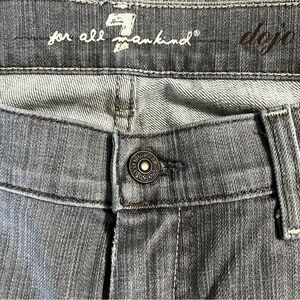 7 For All Mankind Women's Gray Dojo Jeans, size 31